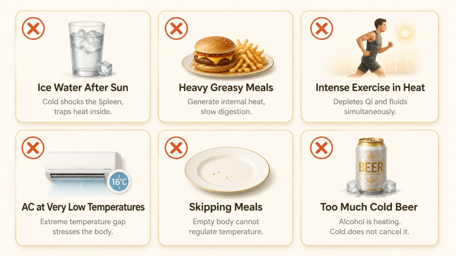 Six common heatwave mistakes