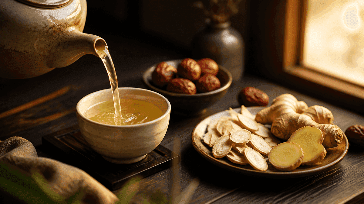 Astragalus & Ginger Warming Tea