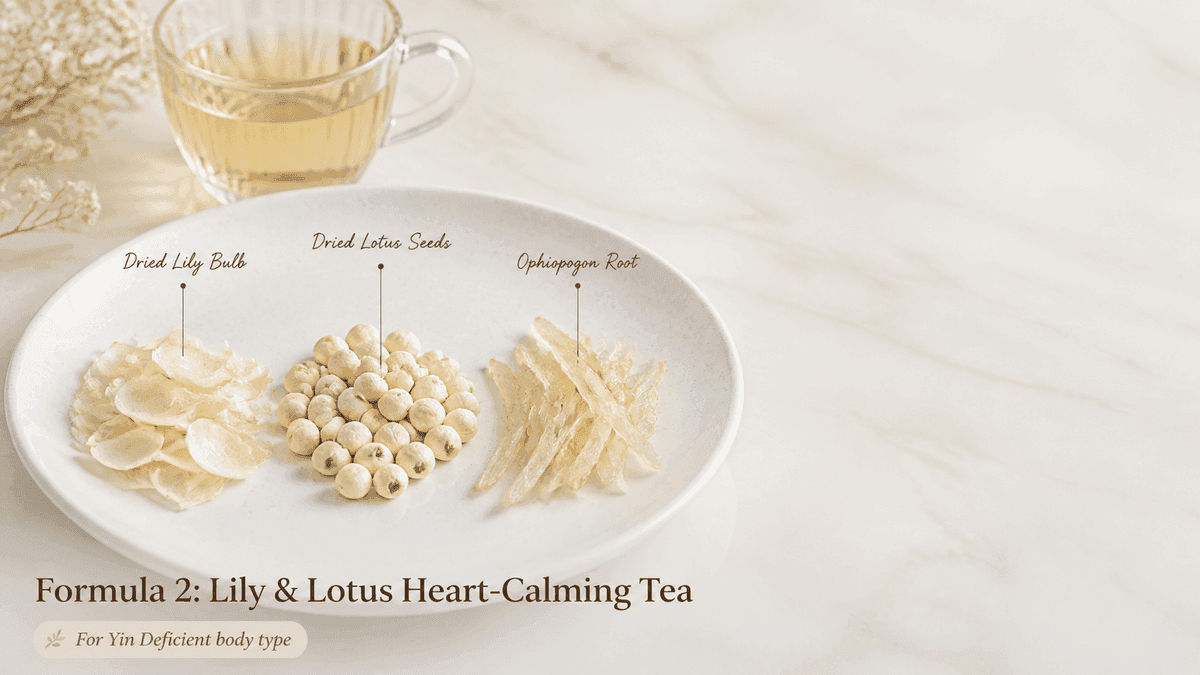 Lily & Lotus Heart-Calming Tea