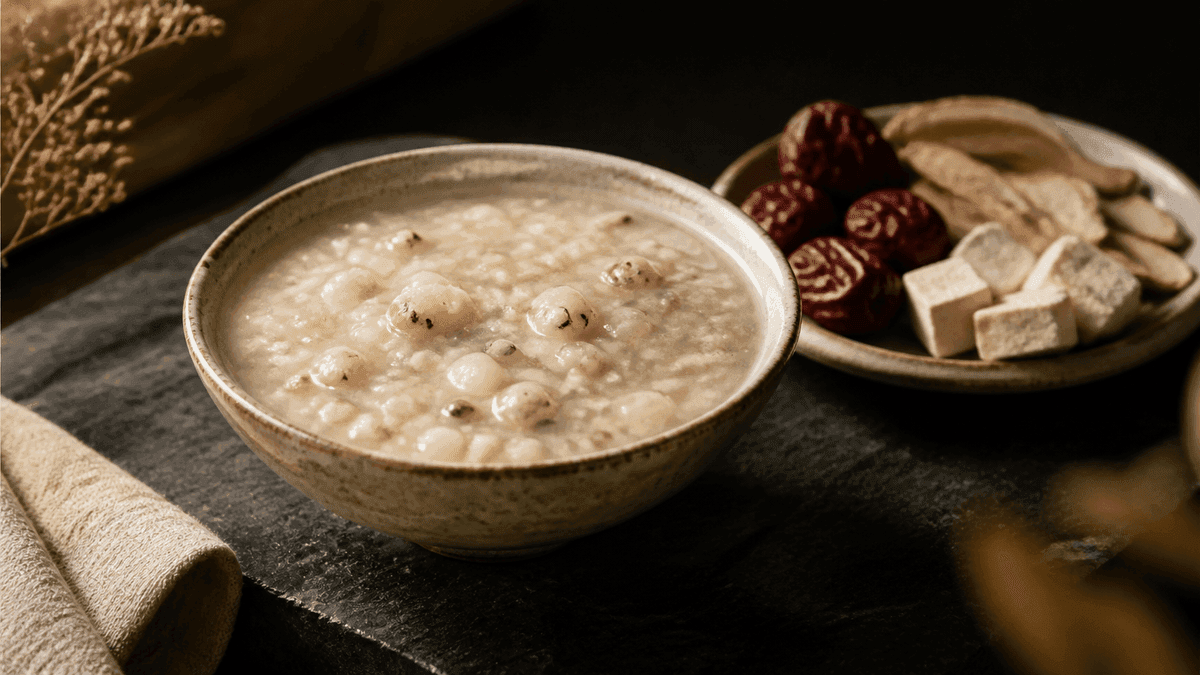 Chinese Yam & Poria Strengthening Porridge